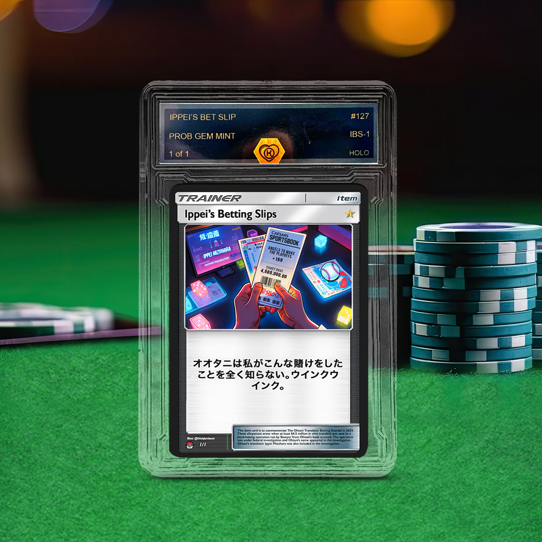 Ippei's Bet Slips